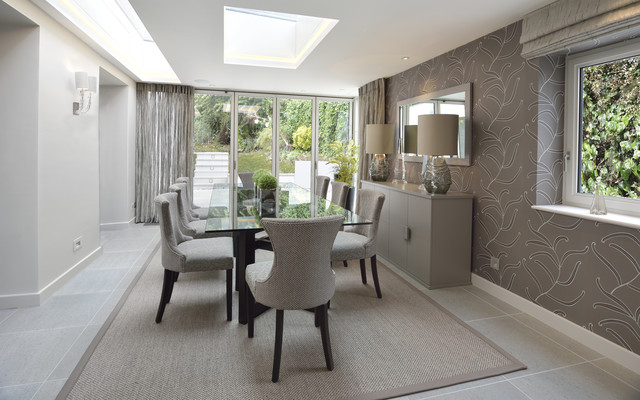 Highgate, London contemporary-dining-room