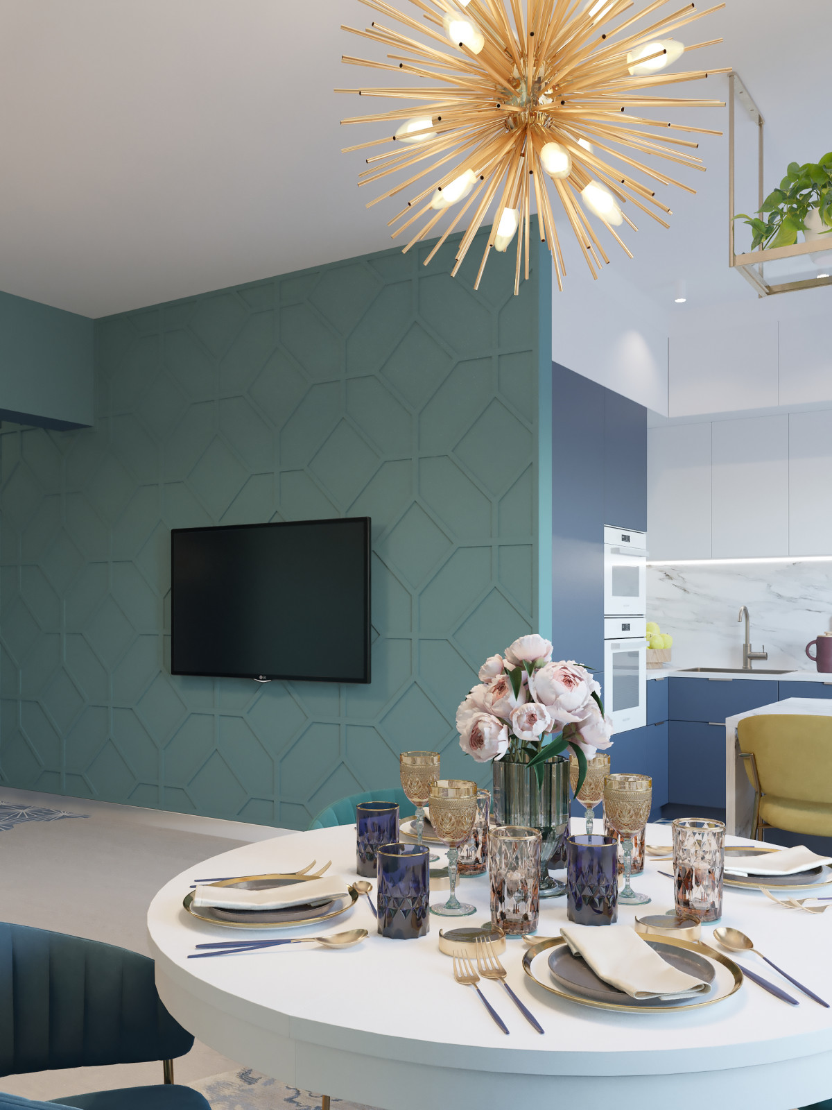 Дизайн 4-комн. квартиры