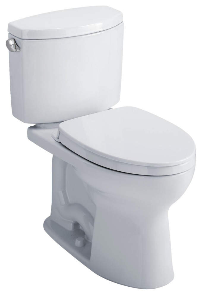 TOTO MS454124CEFG11 Drake II TwoPiece Toilet with SoftClose Seat