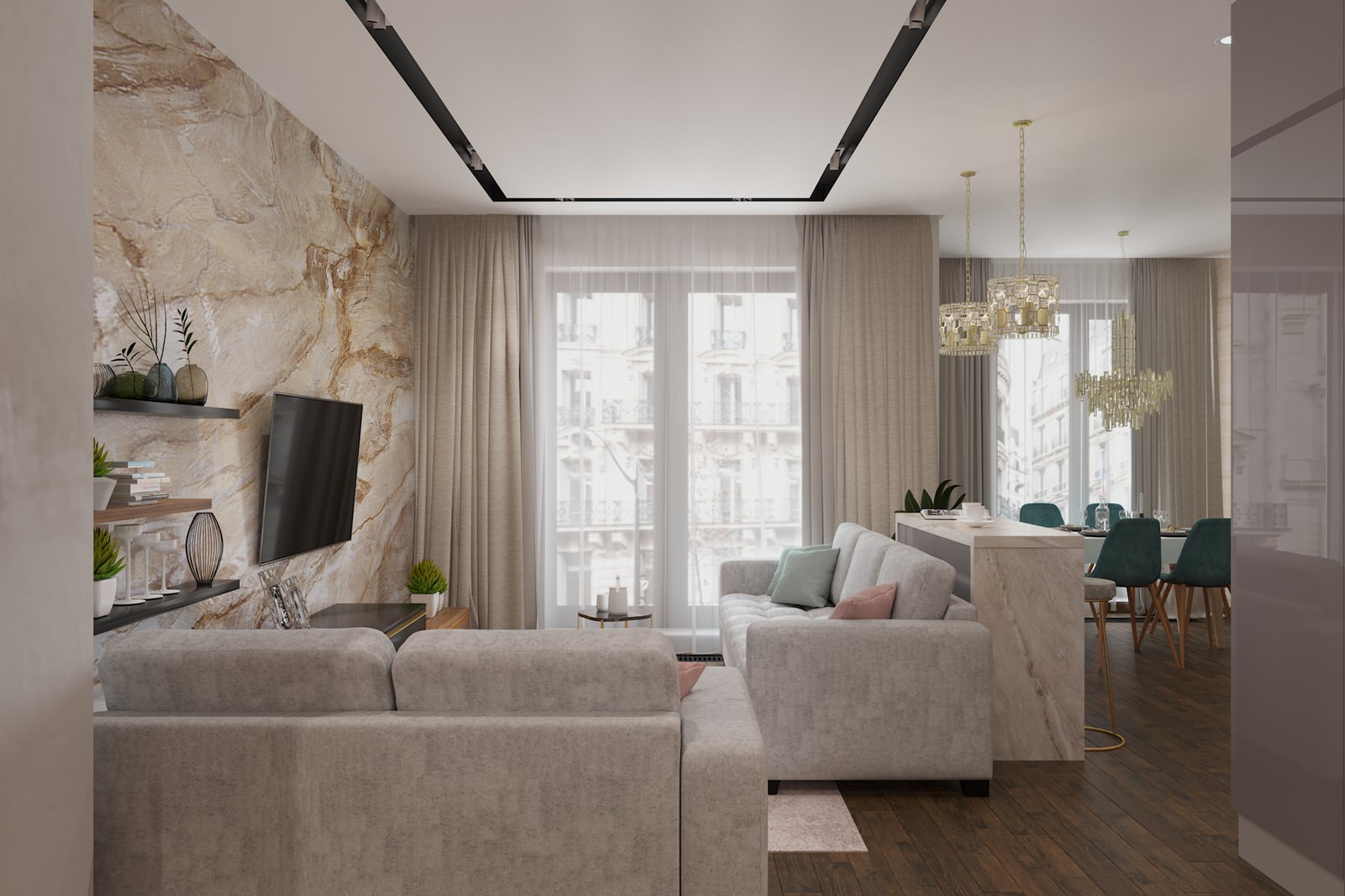 Жилой дом Кандинский