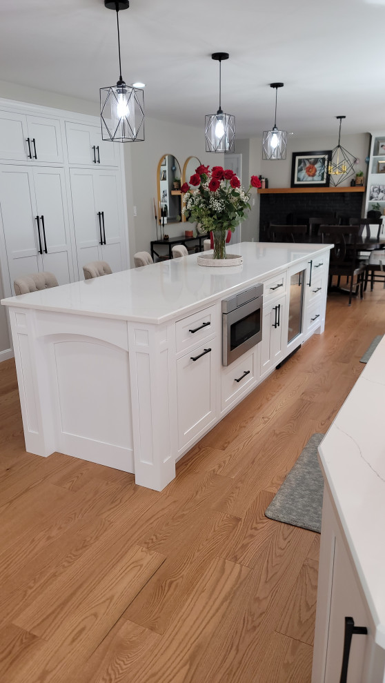 Brown Kitchen Remodel