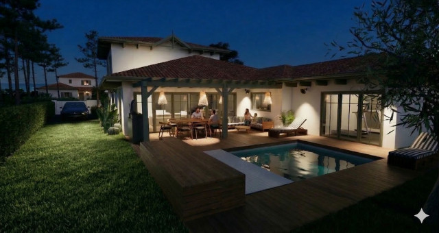 AVP - R&eacute;novation d'une Maison - Arcachon contemporary-pools-and-hot-tubs