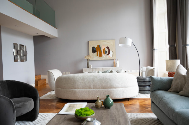 Lancaster gate contemporary-living-room