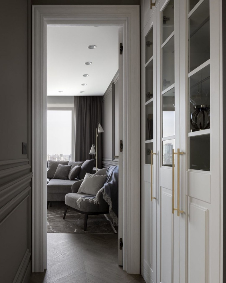 Интерьер квартиры в ЖК "Ольховский парк" по проекту Шабалина Александра