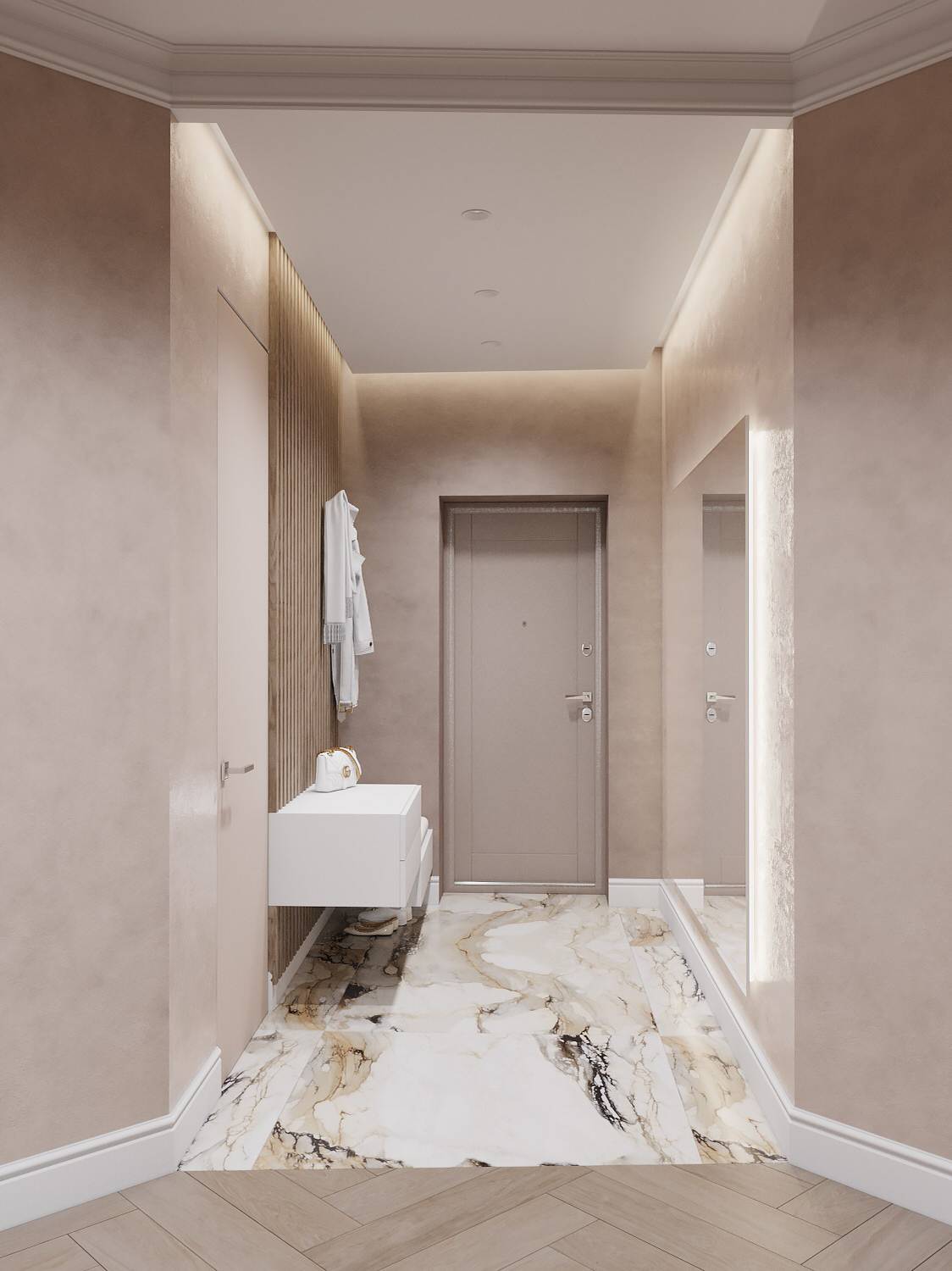 Трех комнатная квартира для успешной пары