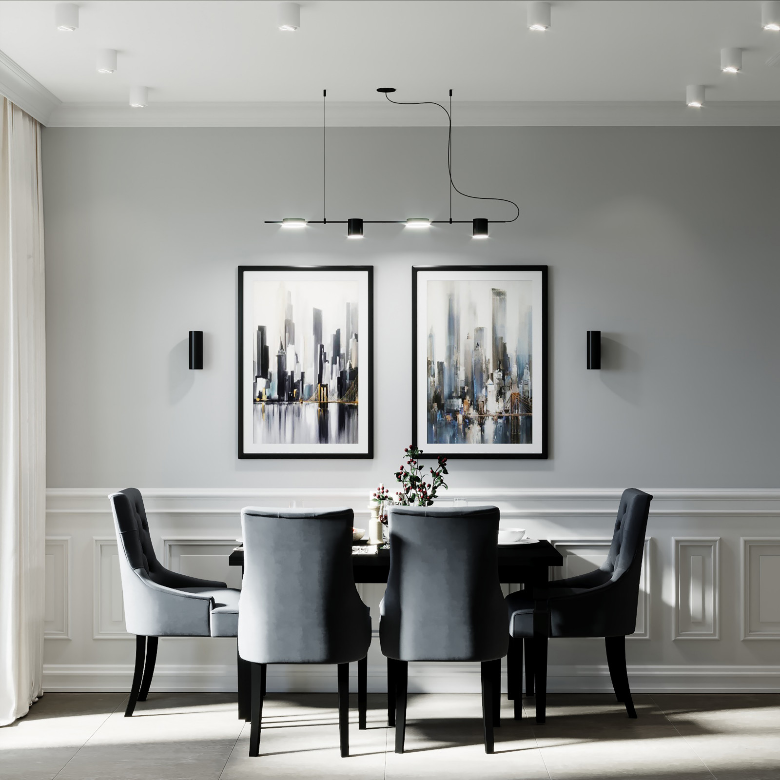 Уютная скандинавия для молодого человека