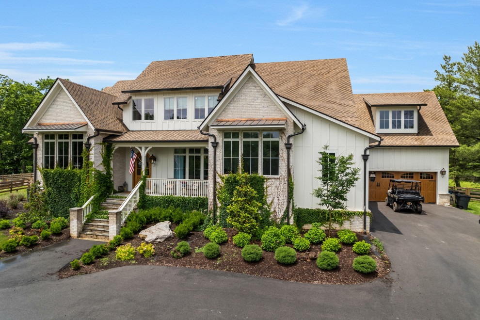 Coffee/expresso Exterior Home Palette - Etsy - Farmhouse Exterior Paint Color Schemes