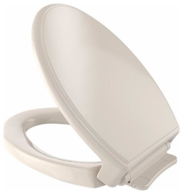 Toto Traditional SoftClose Elongated Toilet Seat and Lid, Bone