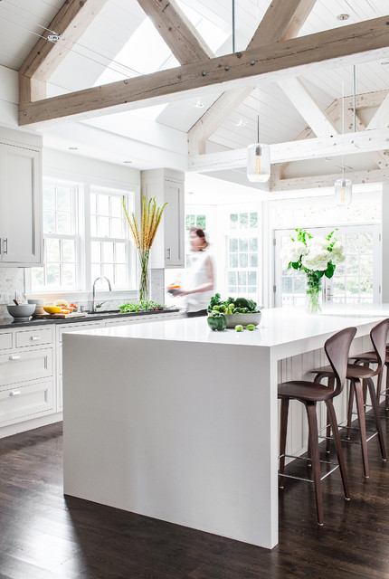 Transitional Kitchen nyklassisk-koekken