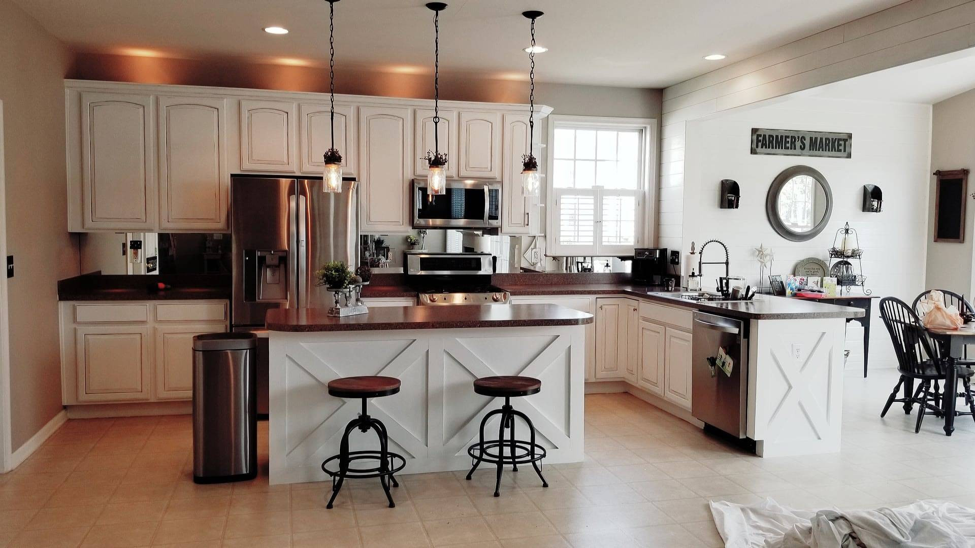 Inspiration for a farmhouse kitchen remodel in DC Metro