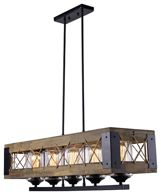 Rustic Wood Kitchen Island Lighting 5 Light Rustic Wood Kitchen Island Lighting 5 Light