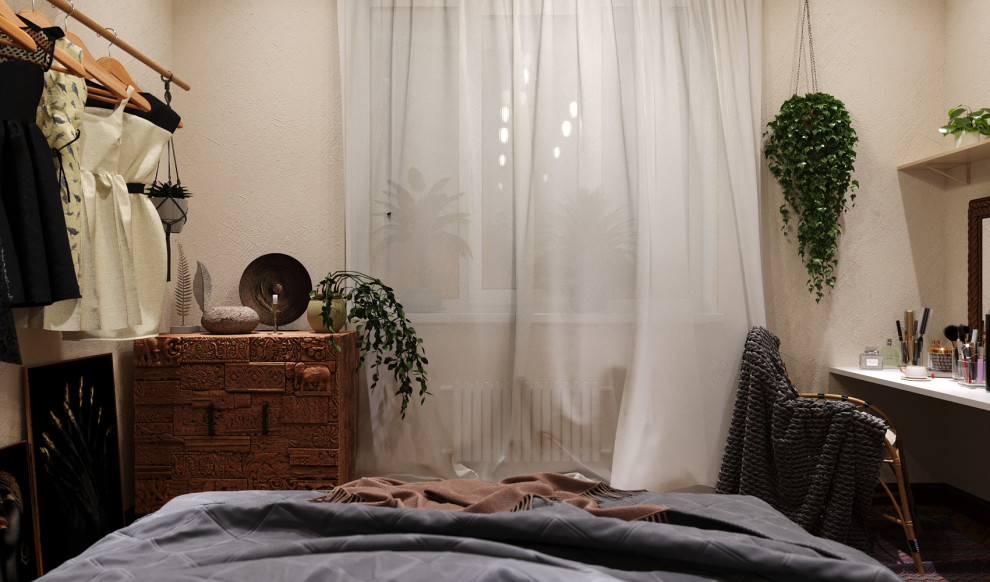 бохо спальня