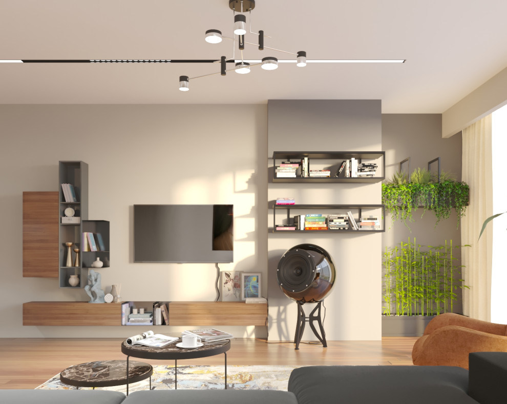 Башня ОКО гостиная-кухня