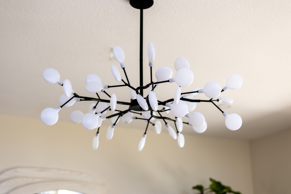 Transitional home design photo in Orange County