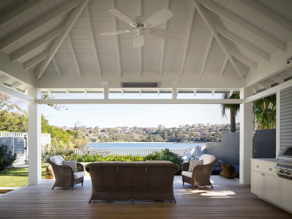 Inspiration for a beach style patio in Sydney.