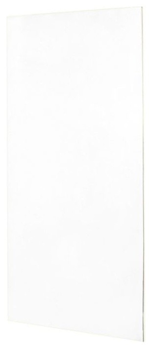 Swan 36x96 Solid Surface Shower Wall Panel, White