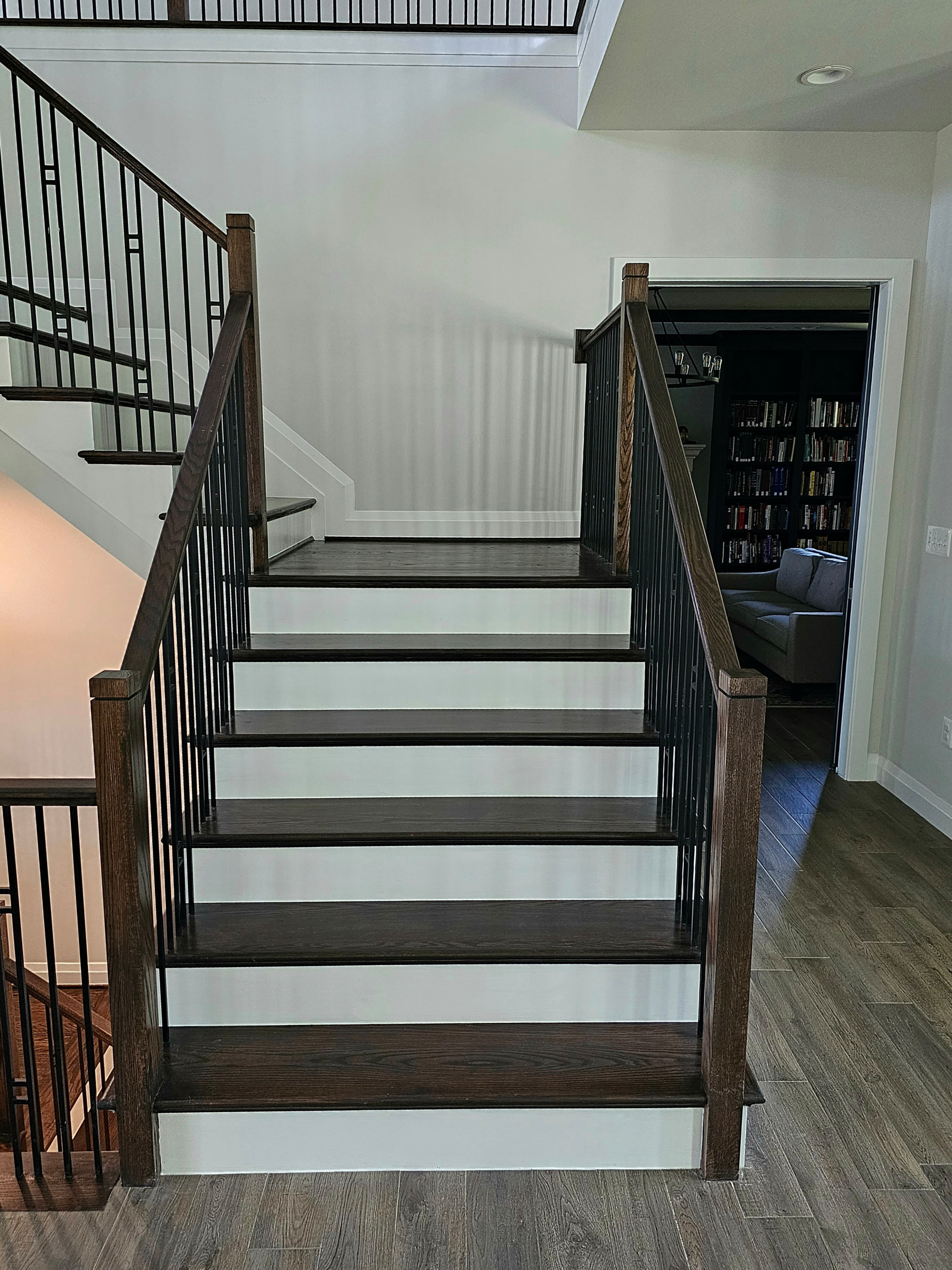 109_Impressive Floating Staircase in Countryside Retreat, Upper Marlboro, MD