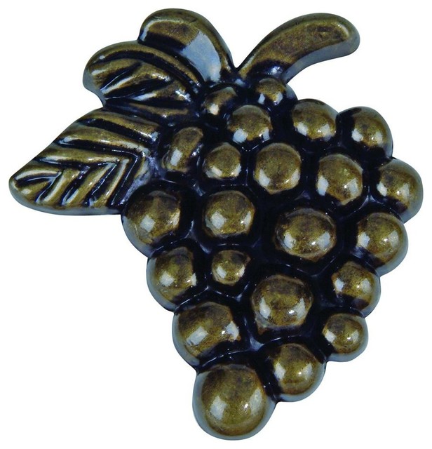 Grapes 2 in. Knob - 2173-BB (Set of 10) (Rust