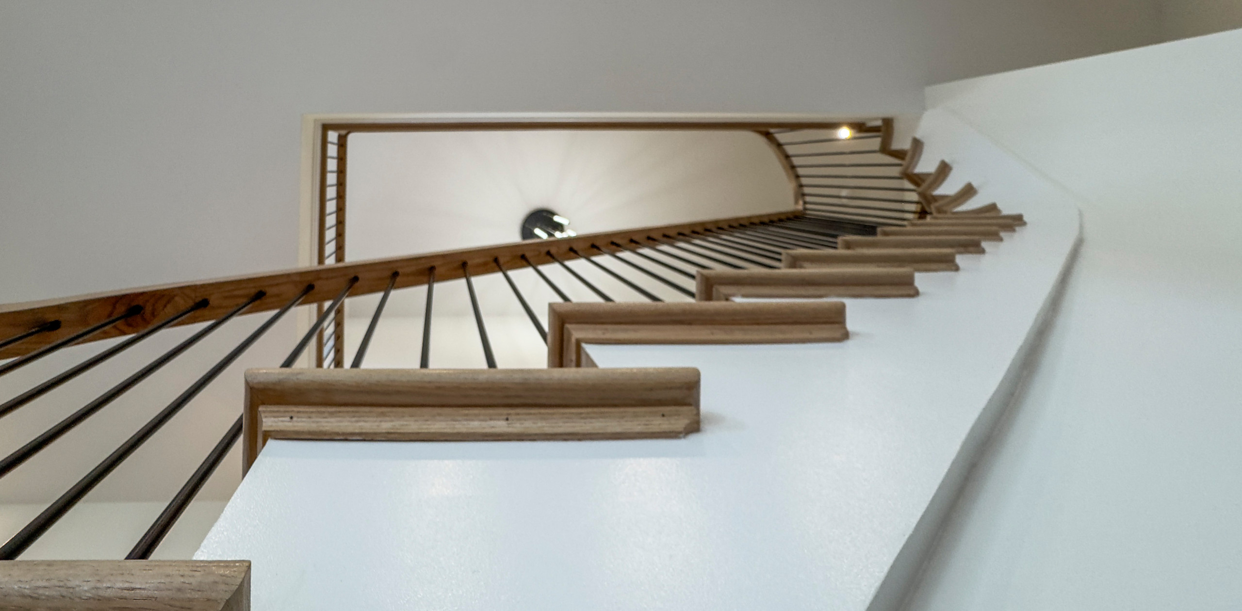 144_Attractive Transitional Staircase in Impressive Modern Home, Vienna VA 22180