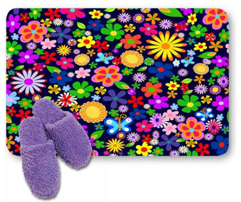 Flower bed doormat