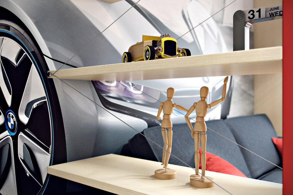 Интерьер детской комнаты для мальчика