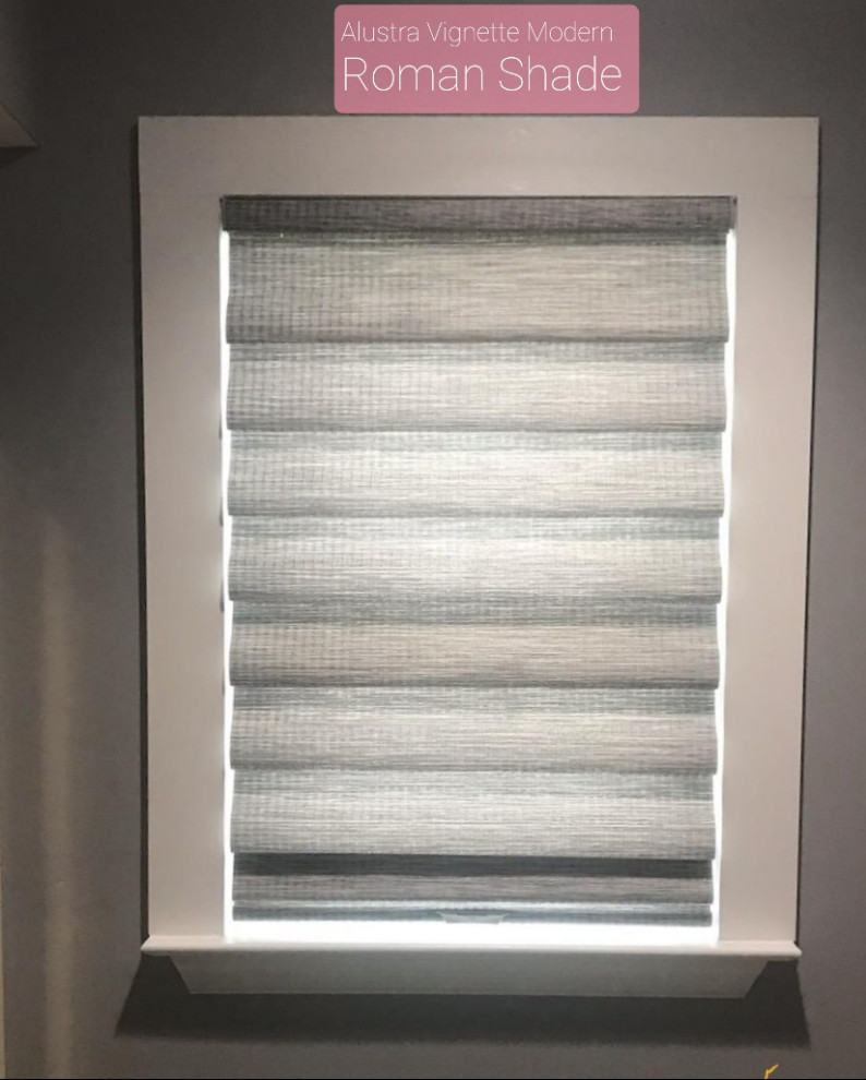 Alustra Vignette Modern Roman Shade