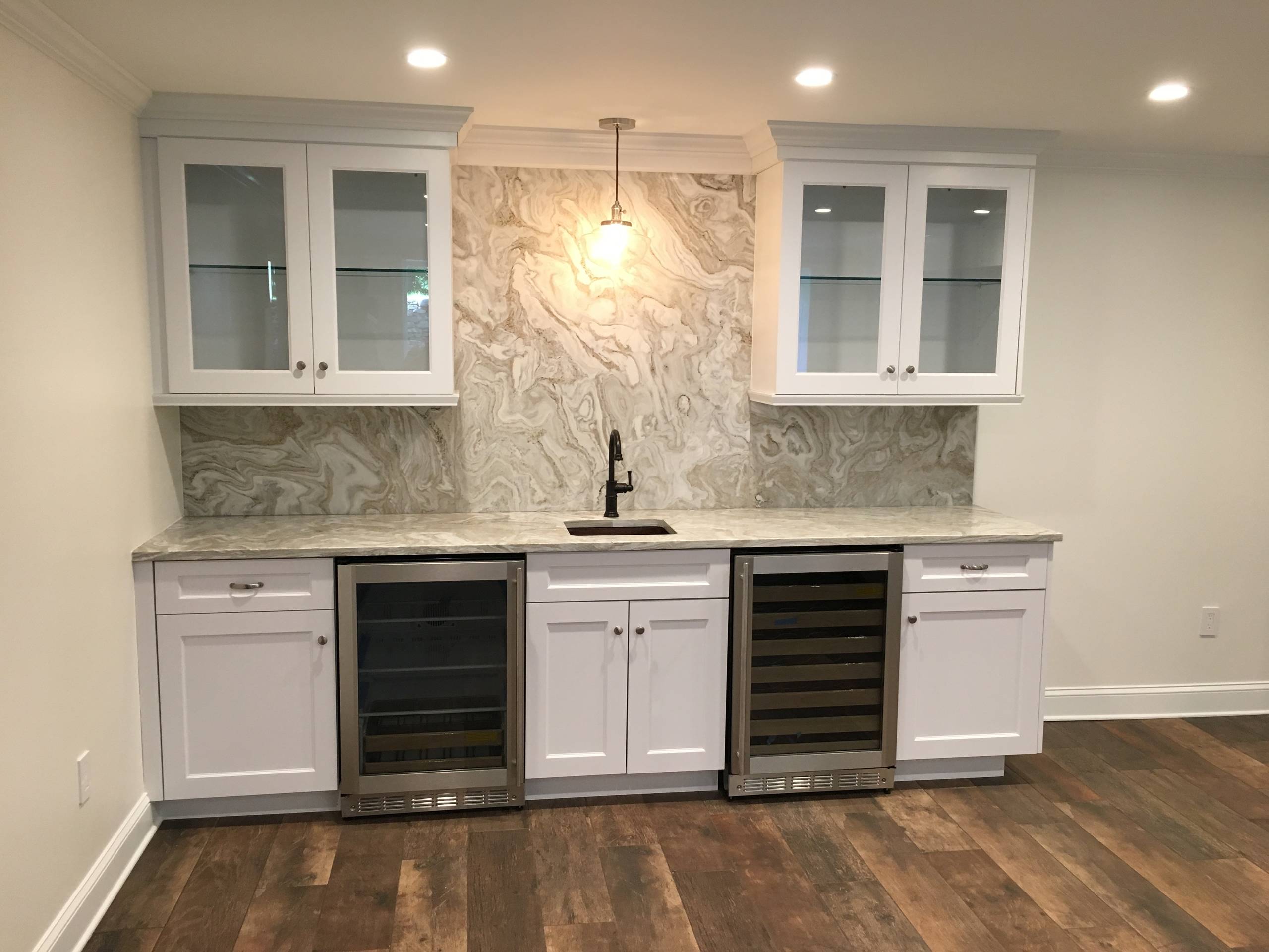 Chester township basement renovation