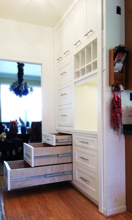 Inspiration for a transitional home design remodel in DC Metro