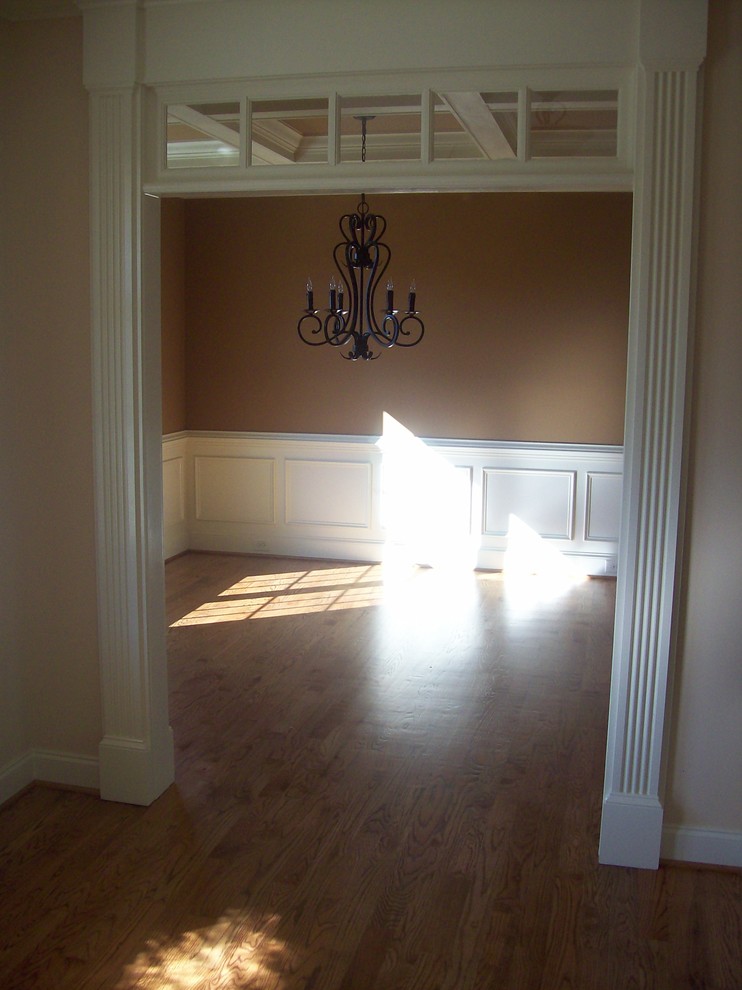 Cased Opening with Transom Detail Traditional Raleigh by