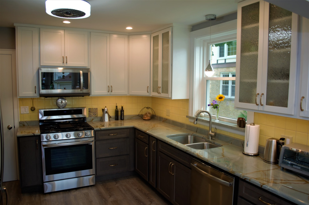 Kitchen - transitional kitchen idea in Chicago