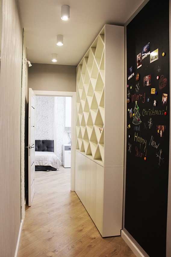 Реализованный проект двухкомнатной квартиры