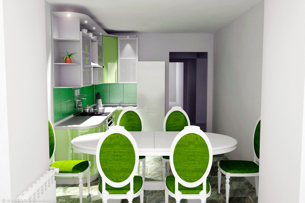 Форэскиз перепланировки кухни