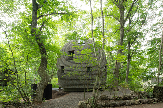 もりのいえ/Shell House facciata