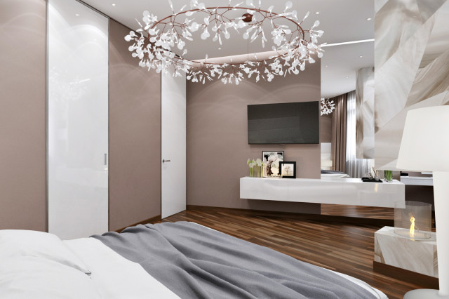 MODERN LUXURY SIMPLICITY moderno-camera-da-letto