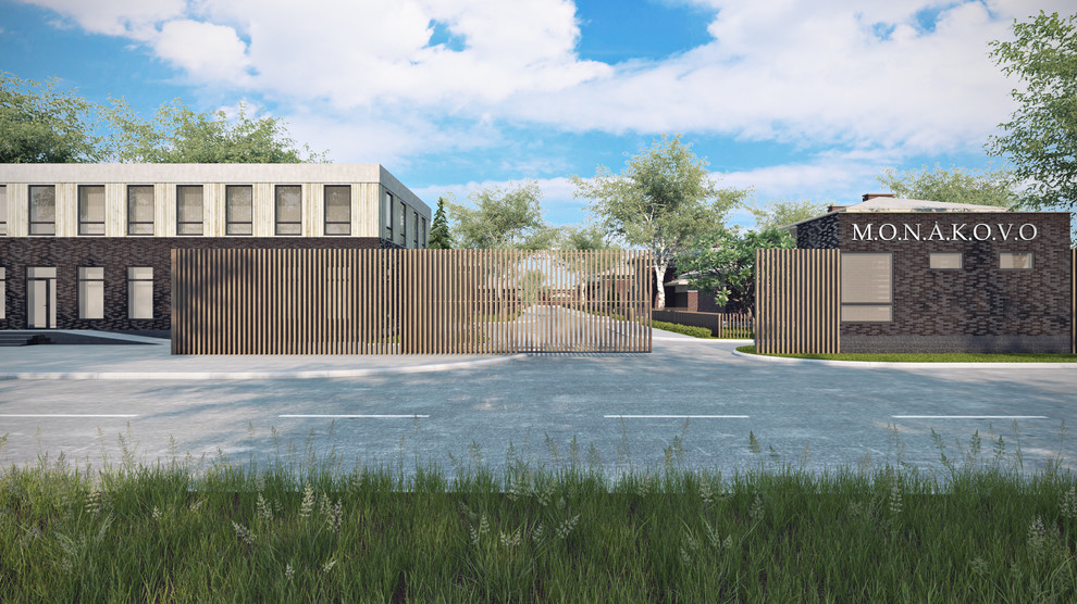 Поселок и Яхт-клуб. Эскиз и концепт