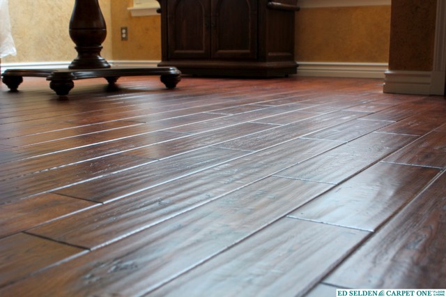 Cronin Solid Hardwood Floors Close Up Transitional Dining Room