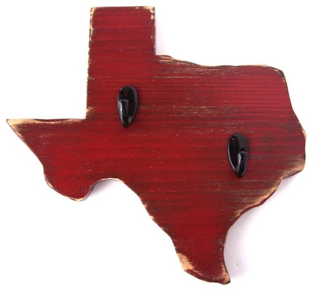 Texas Wood Wall Key Hook