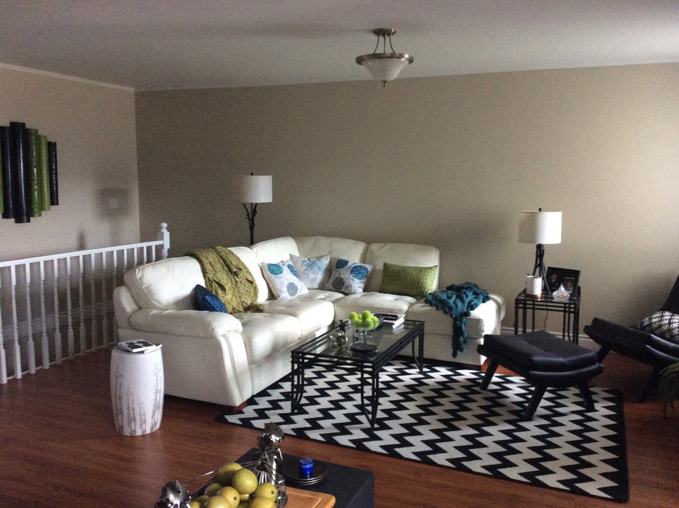 Need suggestions to decorate long wall behind sofa