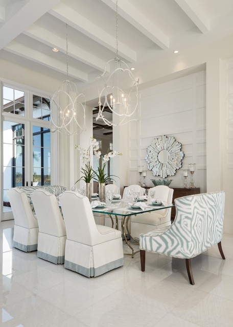 Thompson Residence transitional-dining-room