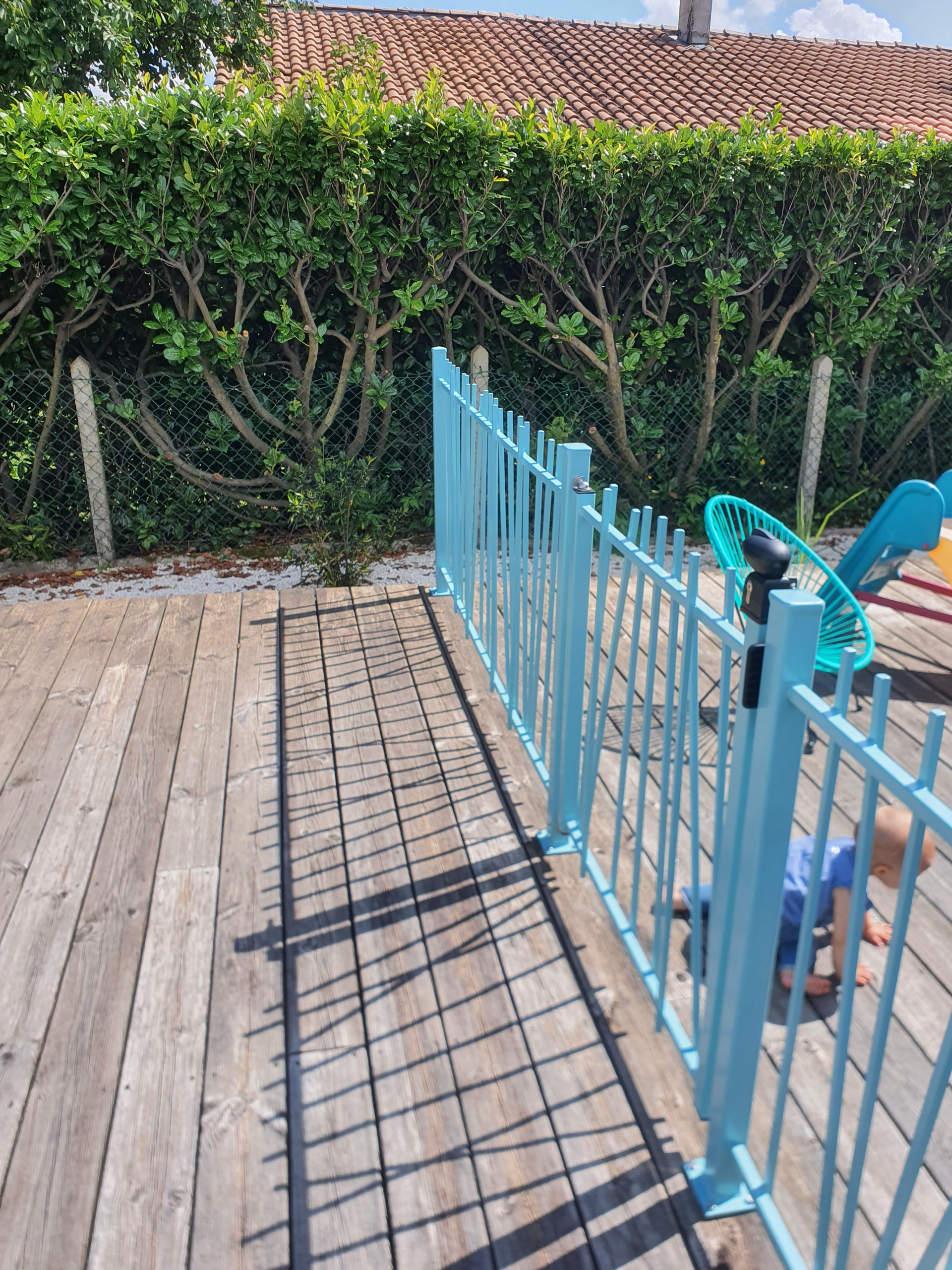 Portillon pour barrière de piscine