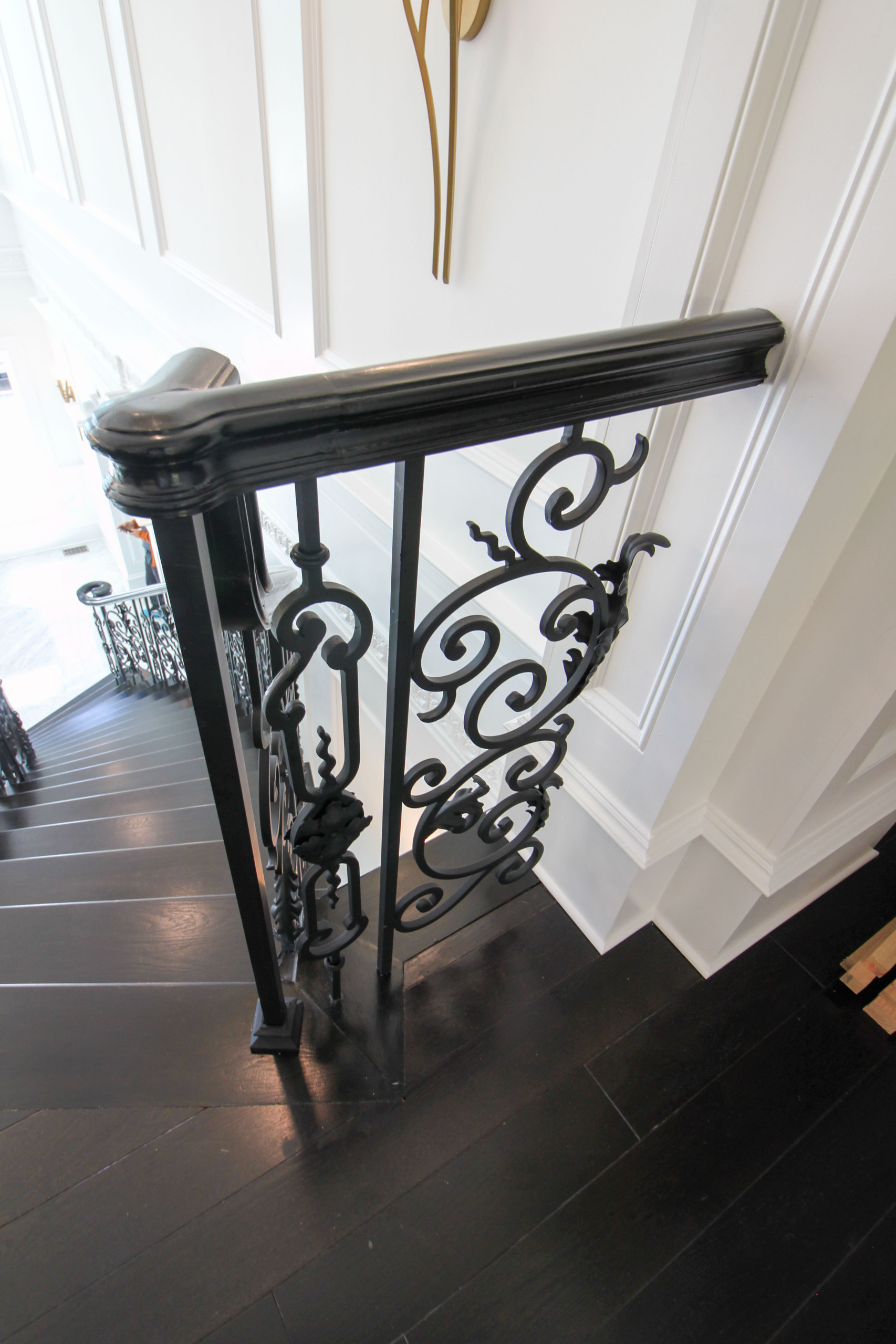 92_Grand Double Staircase in Exquisite Custom Home, Great Falls VA 22066