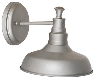 Kimball 1-Light Wall Mount Galvanized