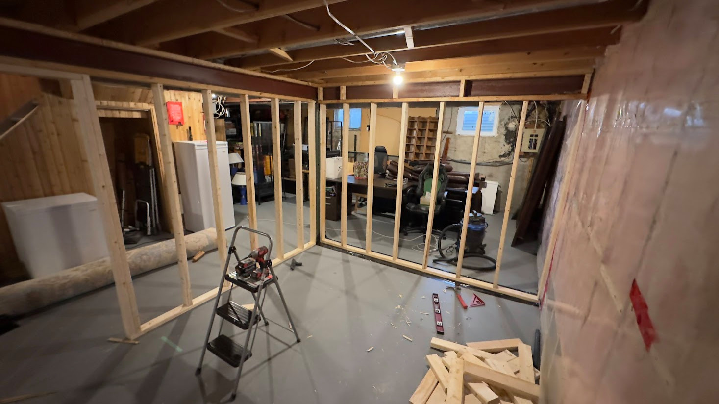 Basement Design+Build - Home Office