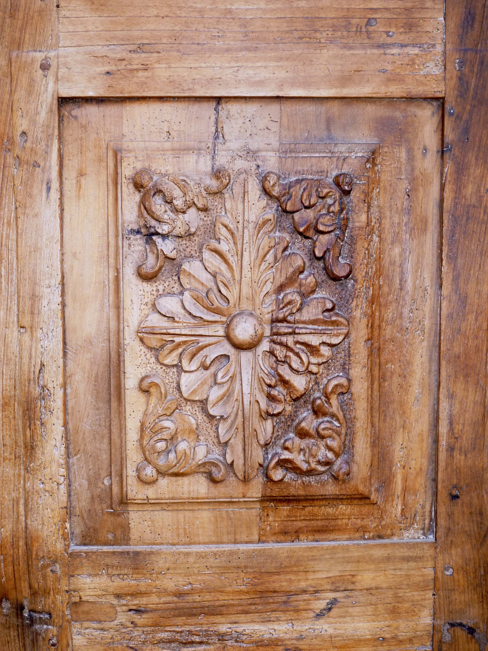 Pannello in legno per porta