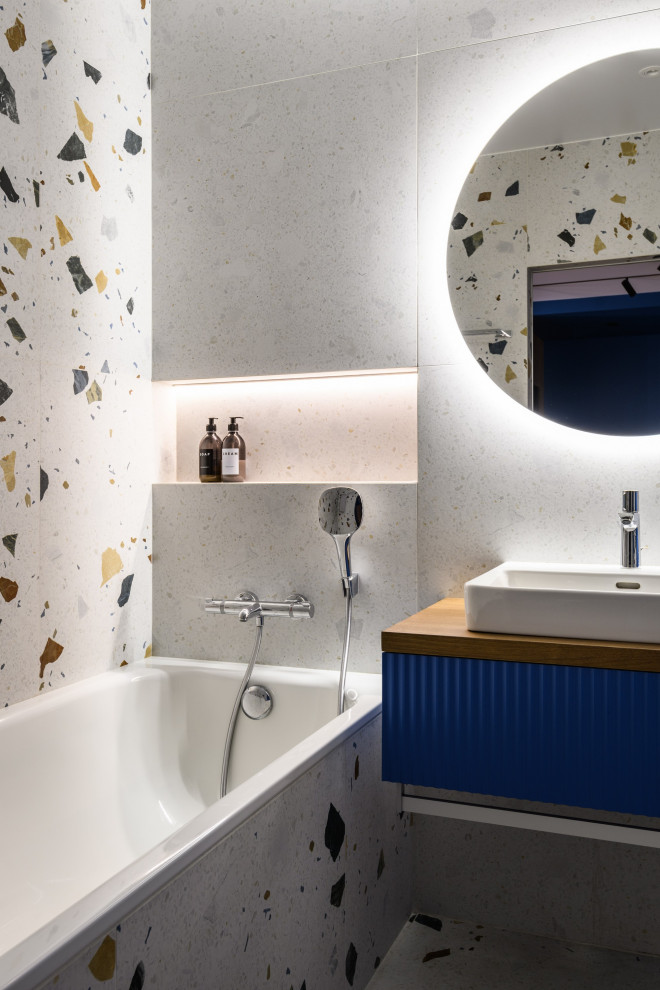 Трехкомнатная квартира с санузлом при спальне