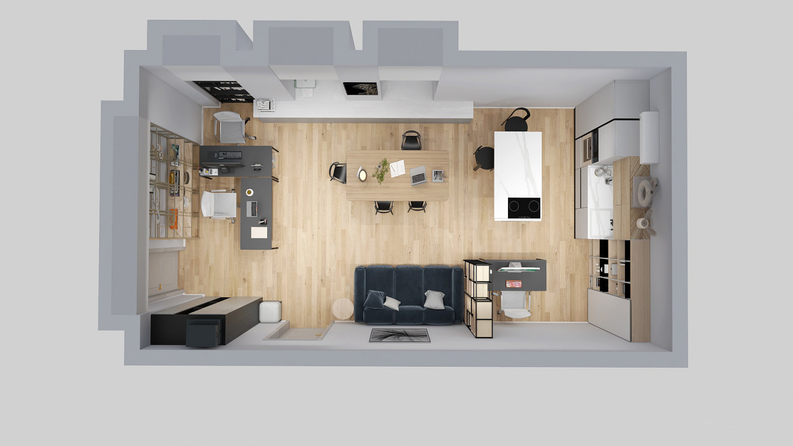 Проект шоурума компании AVERO