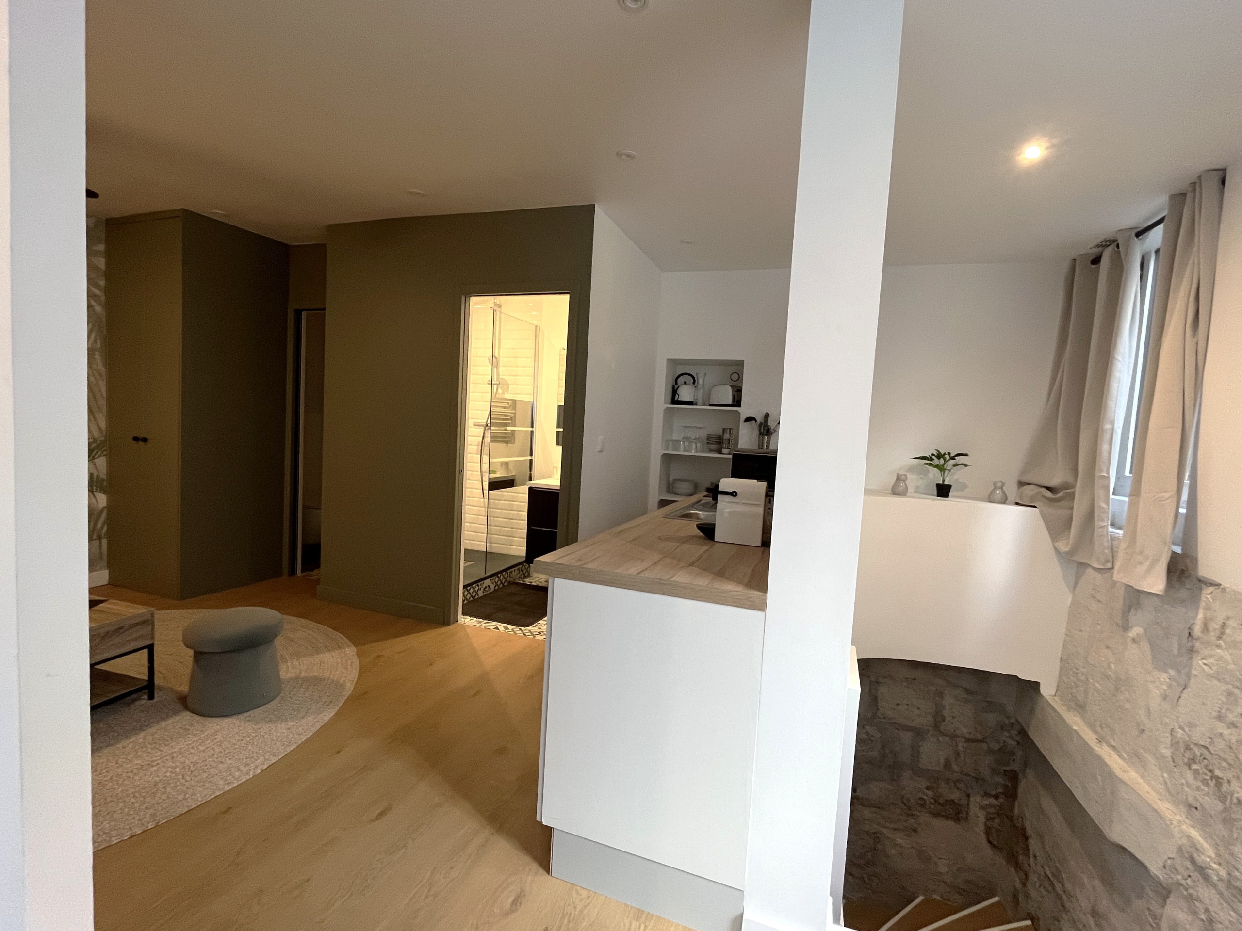 Réhabilitation d'appartements pour mise en location courte durée. Centre ville