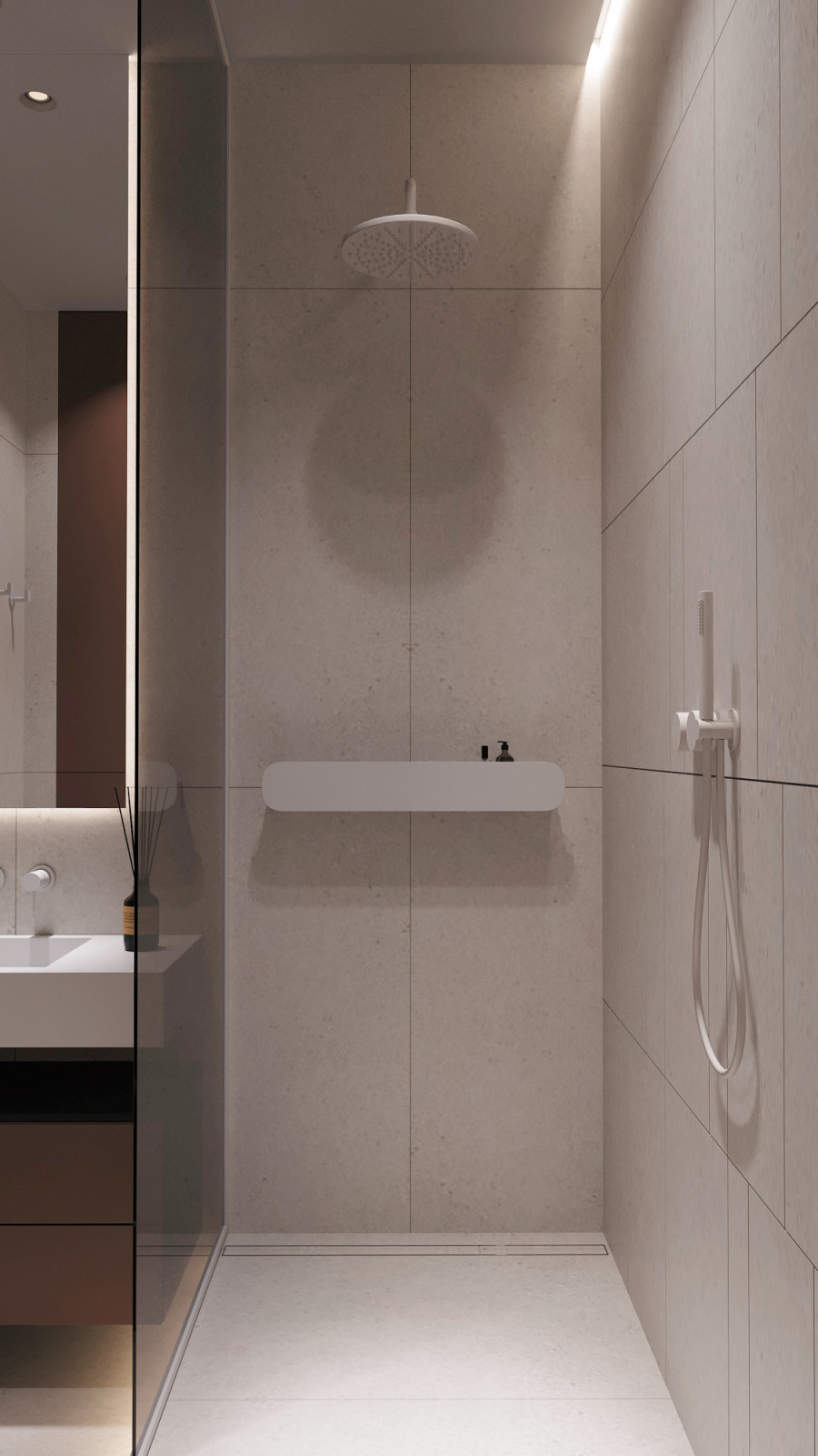 ЖК «Grand View» - квартира площадью 111,8 м2 в стиле уютный минимализм