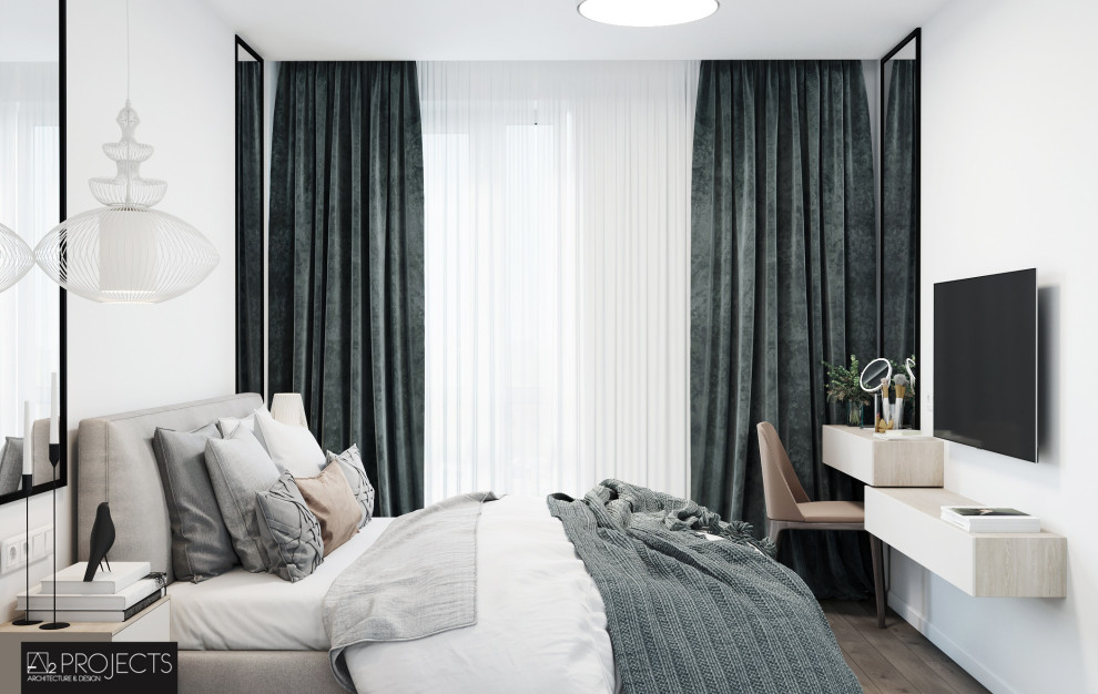 ДИЗАЙН-ПРОЕКТ ДВУХУРОВНЕВОЙ КВАРТИРЫ 104 м2