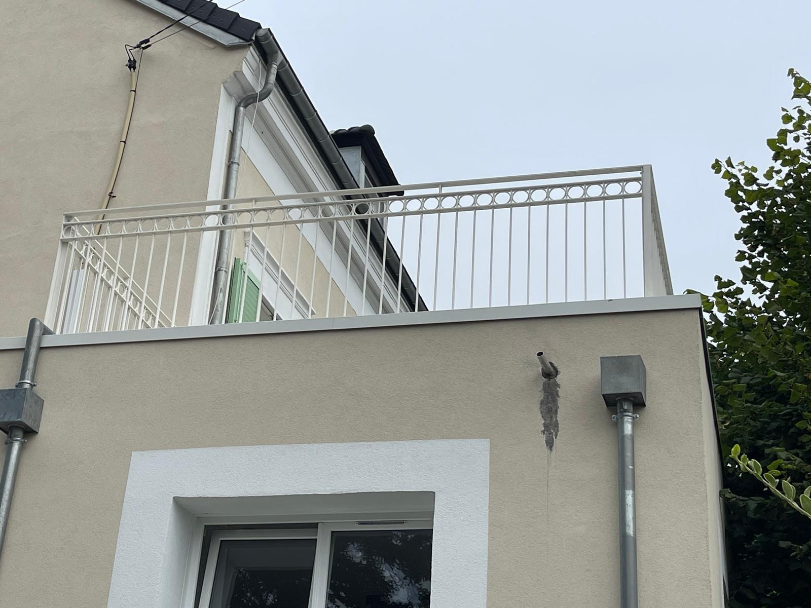 Terrasse et balustrades